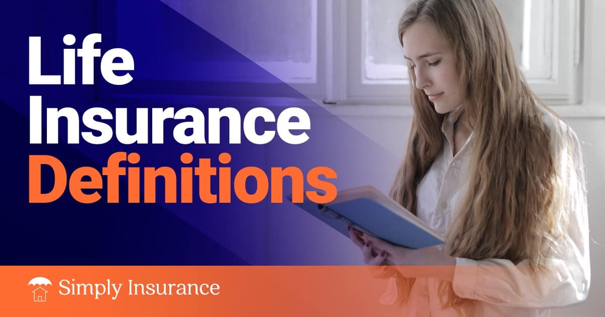 Term Life Insurance Definitions In 2022