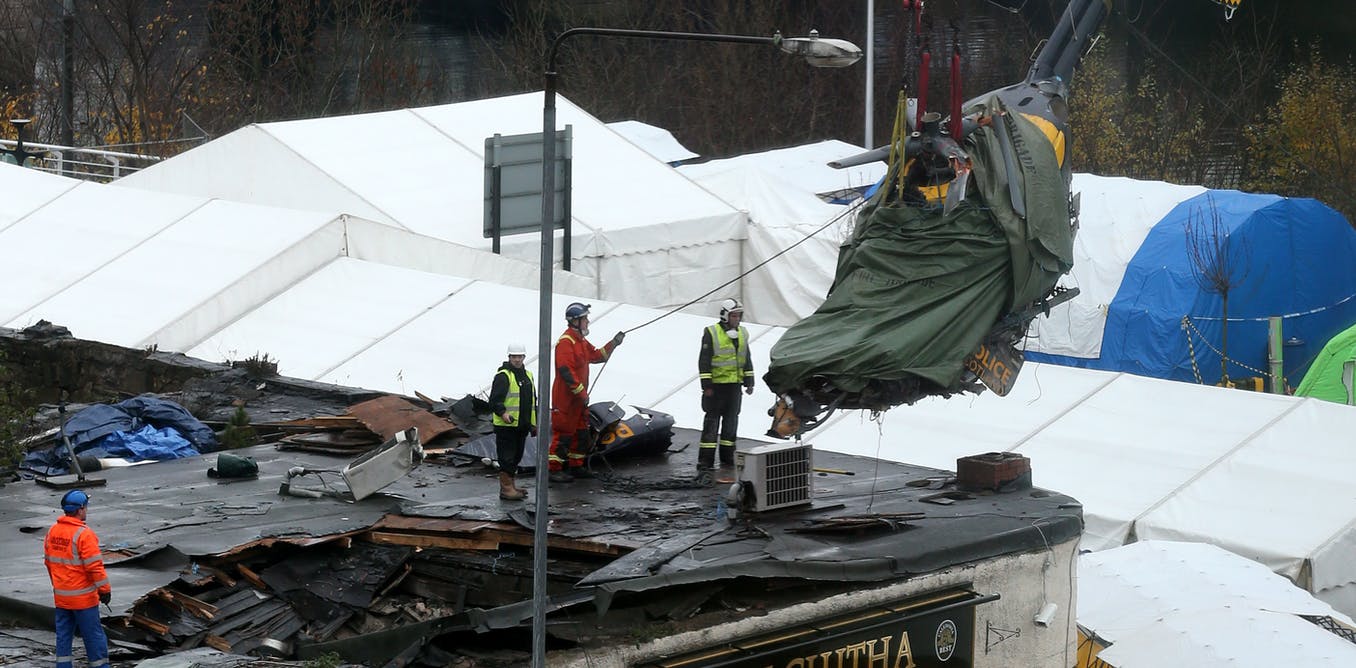 Picking up the pieces after Glasgow's helicopter disaster