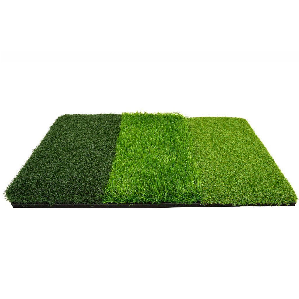  Image of the On PAR tri turf mat golf training aid