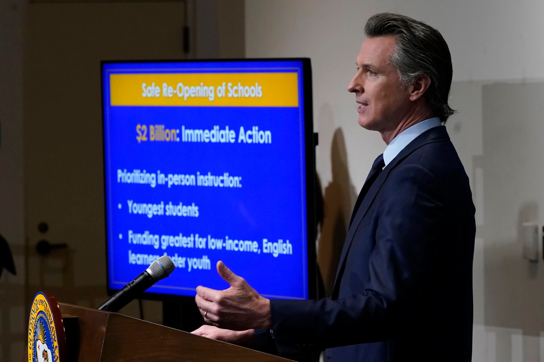 California's Newsom wants health coverage for all immigrants - KXLY Spokane