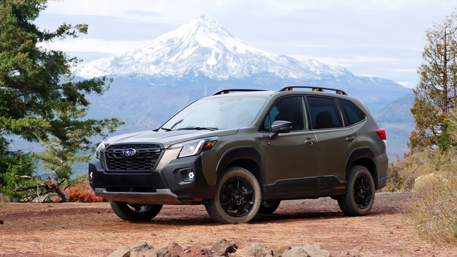 2022 Subaru Forester Wilderness with Mt Jefferson