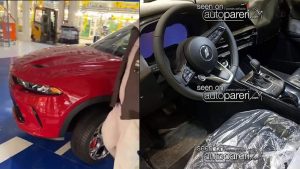 Dodge Hornet supposedly snapped inside Alfa Romeo Tonale factory