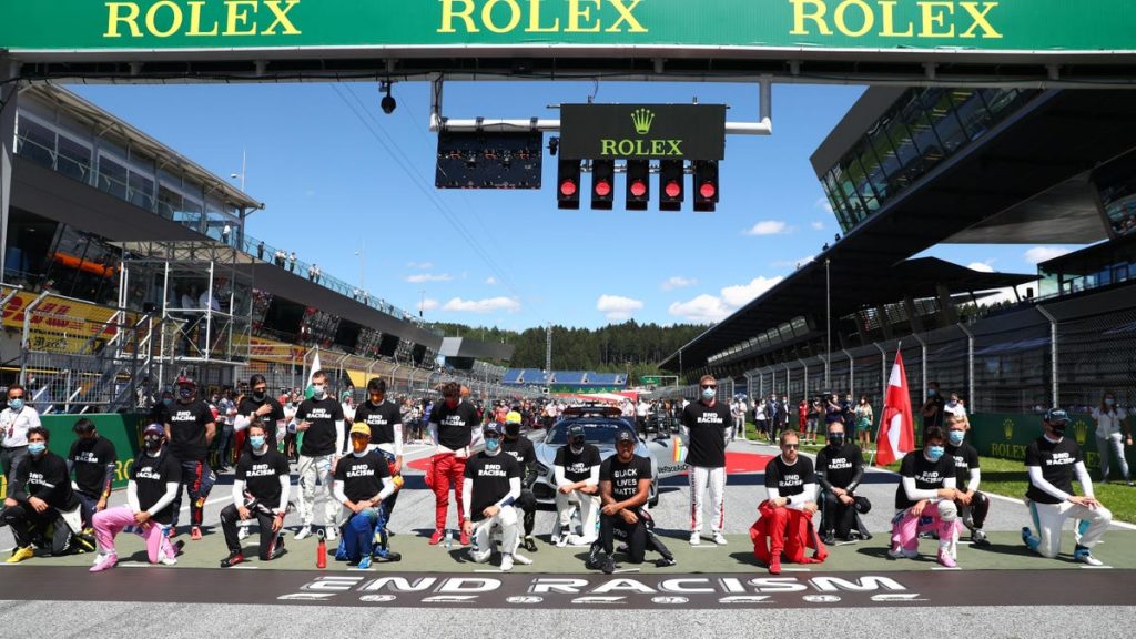 Formula 1 Drivers Won't Be Kneeling This Year