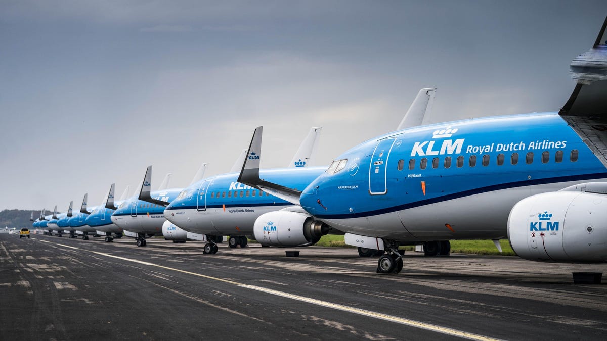 KLM Suspends Flights To Ukraine As Tensions Rise