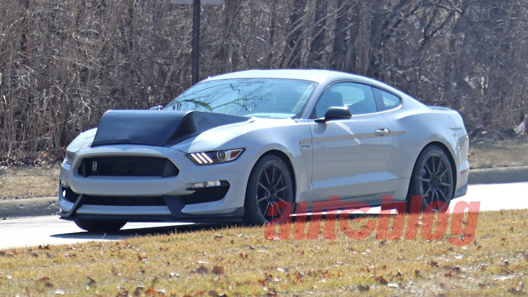 What the hell is this Ford Mustang Shelby GT350 mule?