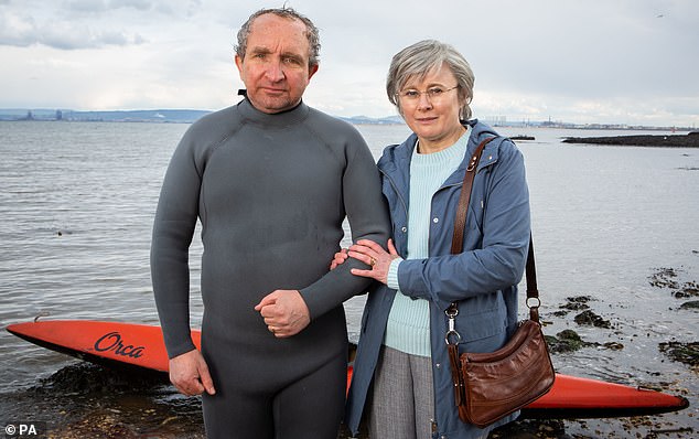 Eddie Marsan and Monica Dolan star as John and Anne Darwin in a new series about the plot