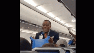 'Throw Away Your Masks!' Flight Attendant Sings After Judge Ends Federal Mandate