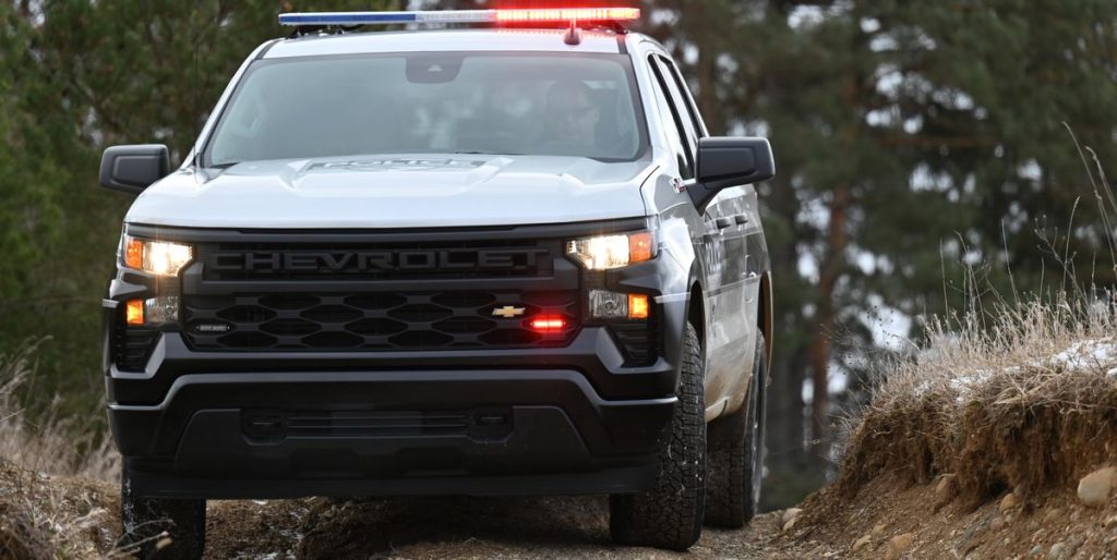 2023 Chevy Silverado Police Truck Is Good for On- And Off-Road Pursuit