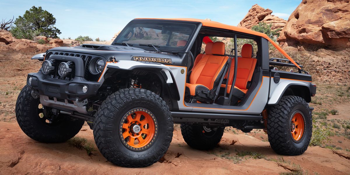 Jeep Reveals Cool Gladiator, Grand Cherokee, and Wrangler Concepts