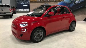 Fiat showed off the 500 Electric in New York, should sell it here too