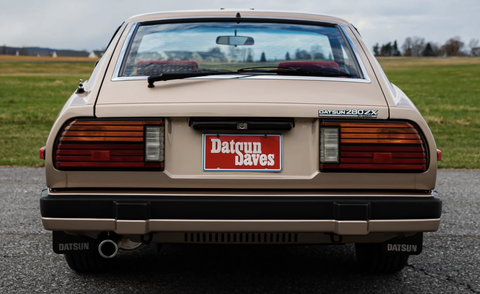 1983 datsun 280zx rear