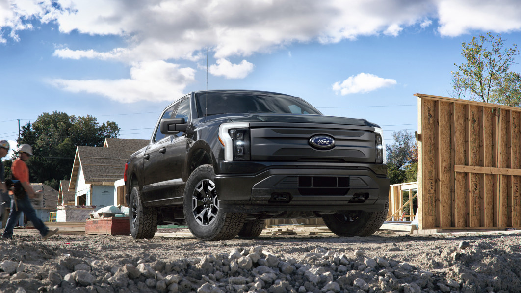 2022 Ford F-150 Lightning in Pro, XLT trims are sold out