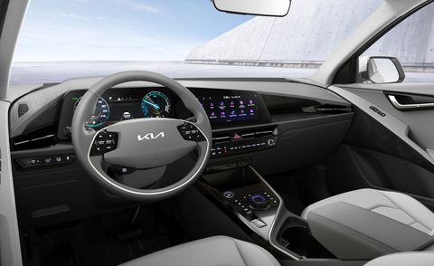 2023 kia niro ev interior dash