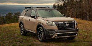 2023 Nissan Pathfinder Rock Creek Has a Lifted Suspension, Knobby Tires