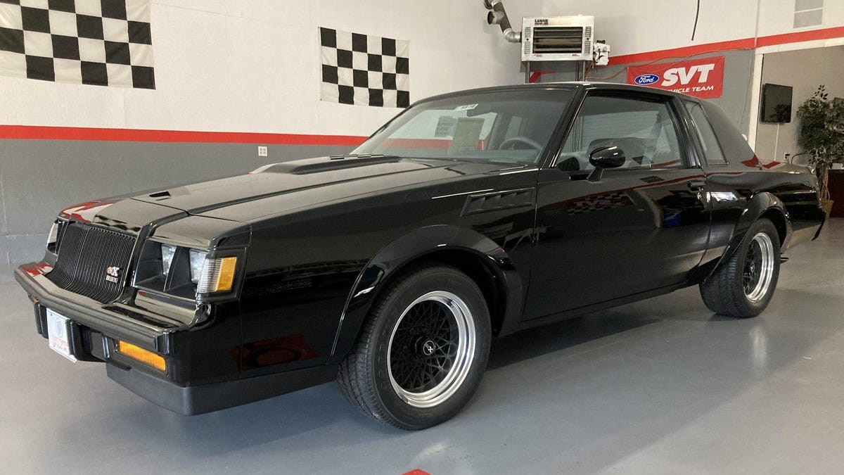 An Incredible 203-Mile 1987 Buick GNX Is Looking For A New Home After Sitting For Years