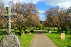 grave burial