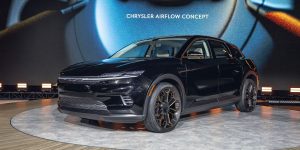 Chrysler's Airflow Concept Looks Sharp in Black and Copper Attire