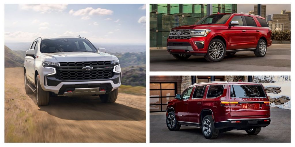 Every 2022 Full-Size SUV Ranked from Worst to Best