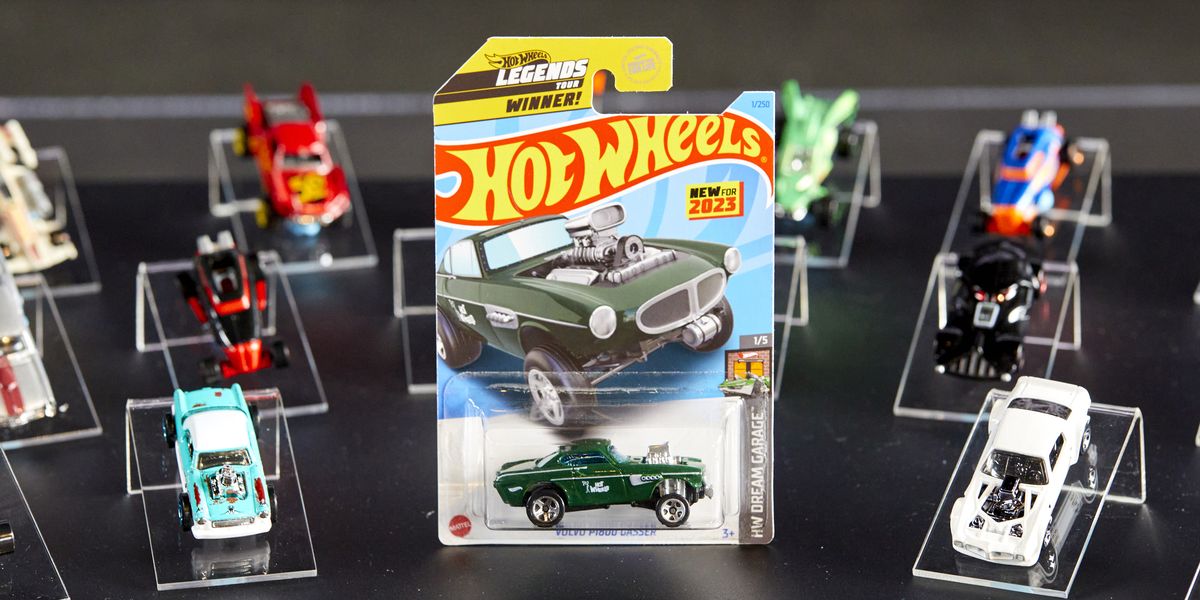 Hot Wheels Legends Tour Winner Is Smokin' 1969 Volvo P1800 Gasser