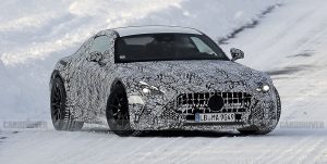 Next-Generation Mercedes-AMG GT Spied Looking Like an SL Coupe