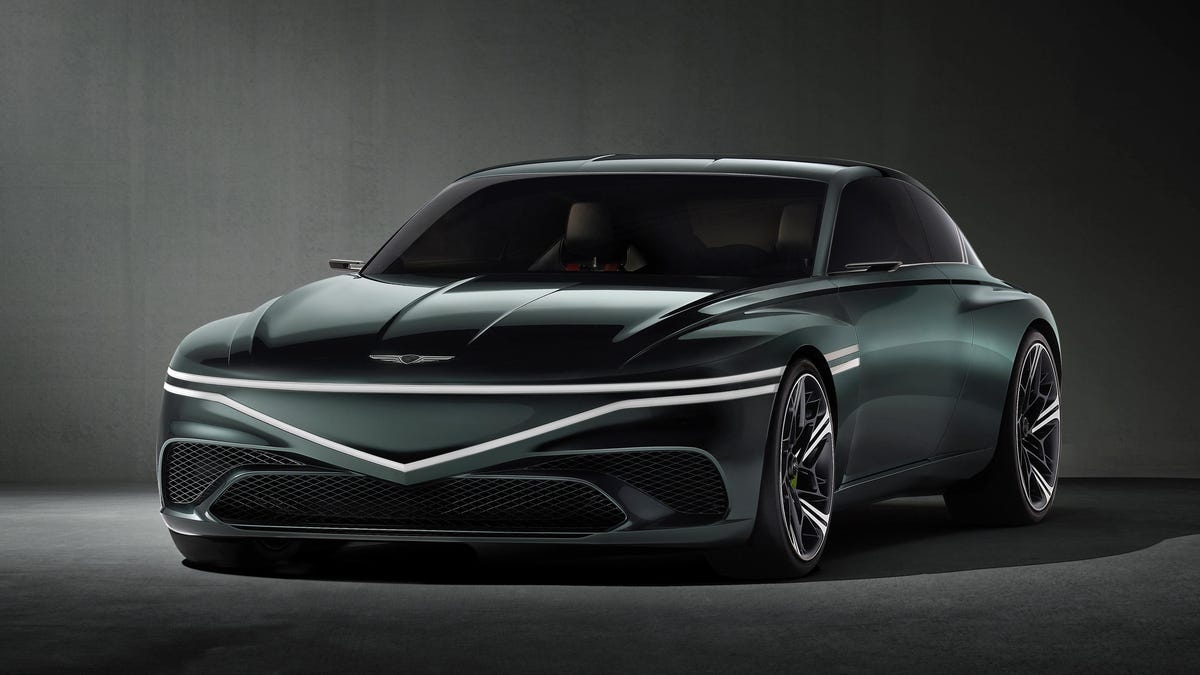 The Genesis X Speedium Coupe Is A Gorgeous Electric Future