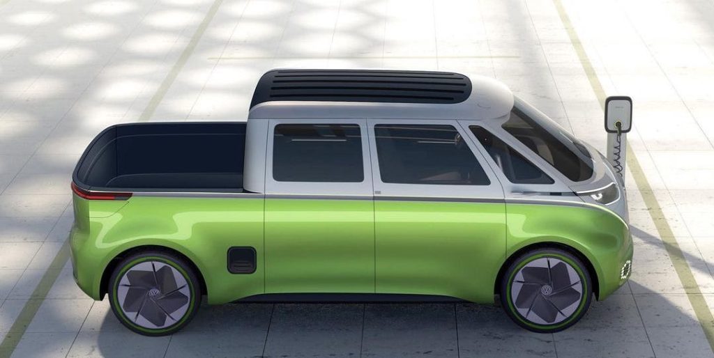 VW ID.Buzz Pickup Truck Rendered, Could Become a Reality