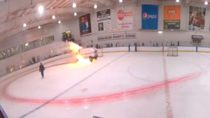 Video Shows Youth Hockey Suffer Wrath Of 'Zamboni' From Hell