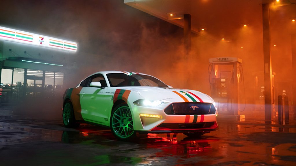 7-Eleven reveals Ford Mustang Model 711 one-off custom car