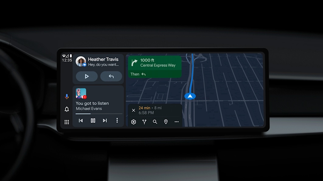 Android Auto updated: new look, better split-screen functionality