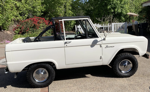 1966 ford bronco suv bring a trailer