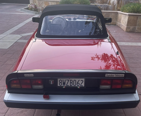 1988 alfa romeo spider veloce