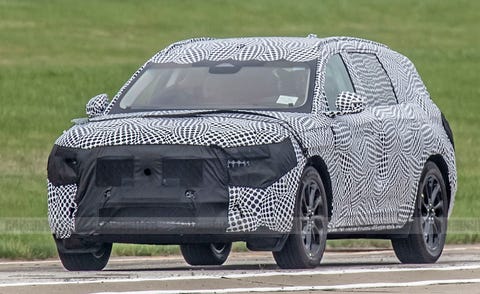 ford fusion active spied