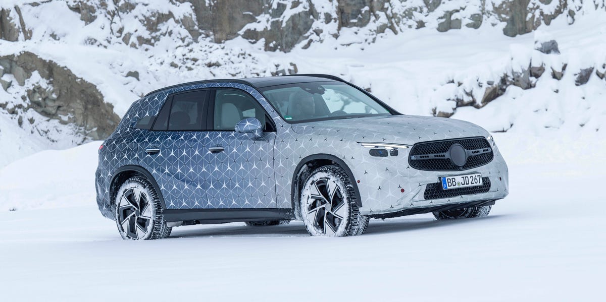 2023 Mercedes-Benz GLC-Class Reveal Date Set, Prototype Shows New Design