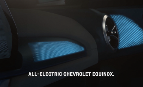 2024 Chevy Equinox EV interior 2024 chevy equinox ev interior
