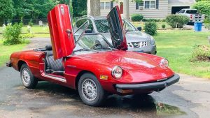 At $7,500, Does This 1979 Alfa Romeo Spider Veloce With Butterfly Doors Feel Pretty Fly?