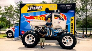 Autozam kei car monster truck is Hot Wheels Legends Tour finalist