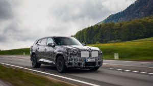 BMW XM production version appears in official spy shots