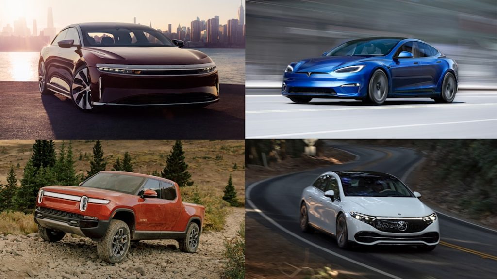 Electric cars with longest range of 2022