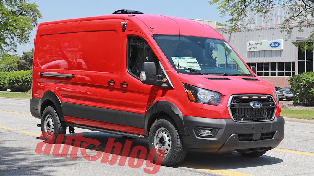 Ford Transit Trail spy photos reveal off-road van for U.S.