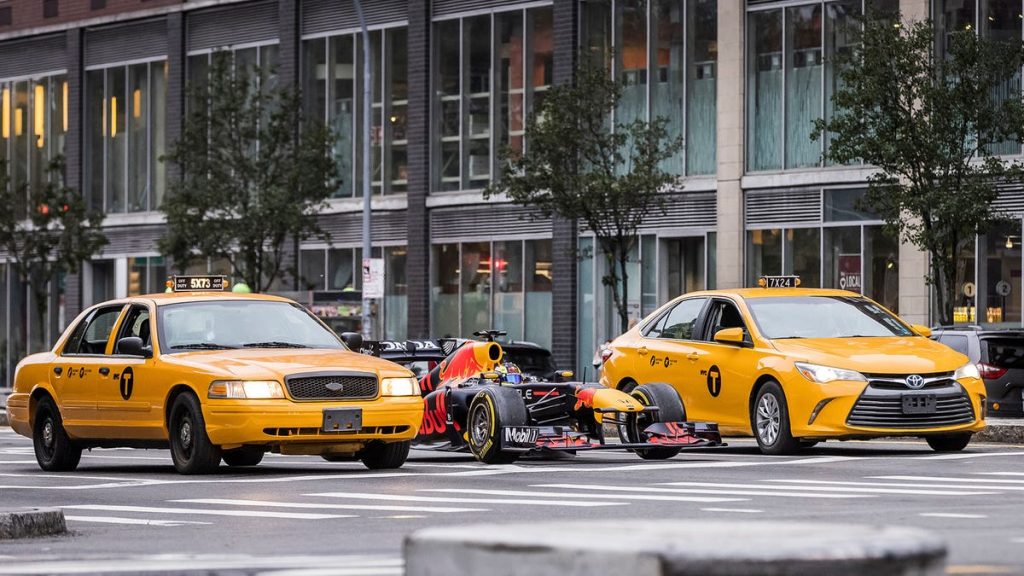 Formula 1 to NYC: Drop Dead