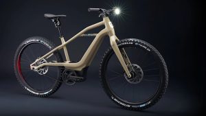 Harley-Davidson made an electric mountain bike without front or rear suspension