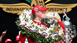 Marcus Ericsson Wins The Indianapolis 500 in a Two-Lap Shootout