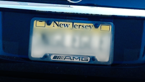 New Jersey Cops Write So Many Plate-Frame Tickets, Lawmakers Are Changing the Law