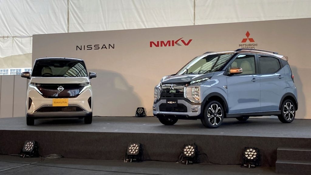 Nissan, Mitsubishi Motors unveil light EVs for Japan