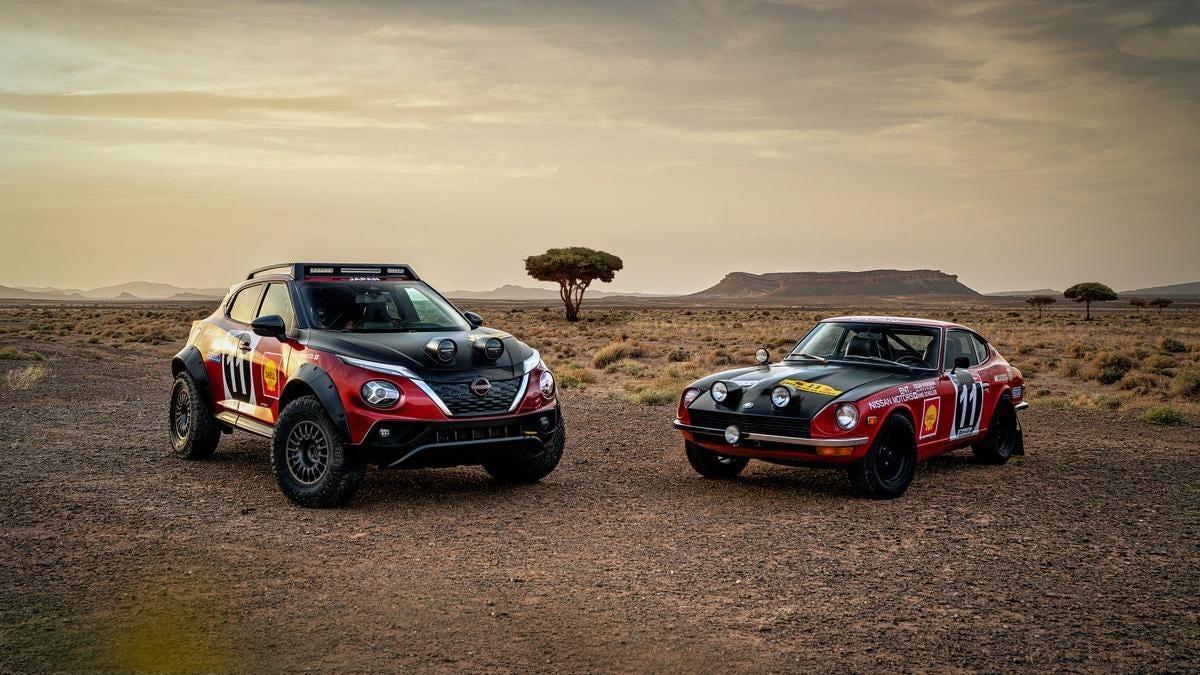 Nissan's Tribute to the Rally 240Z Is Somehow Not Based on a 2023 Z