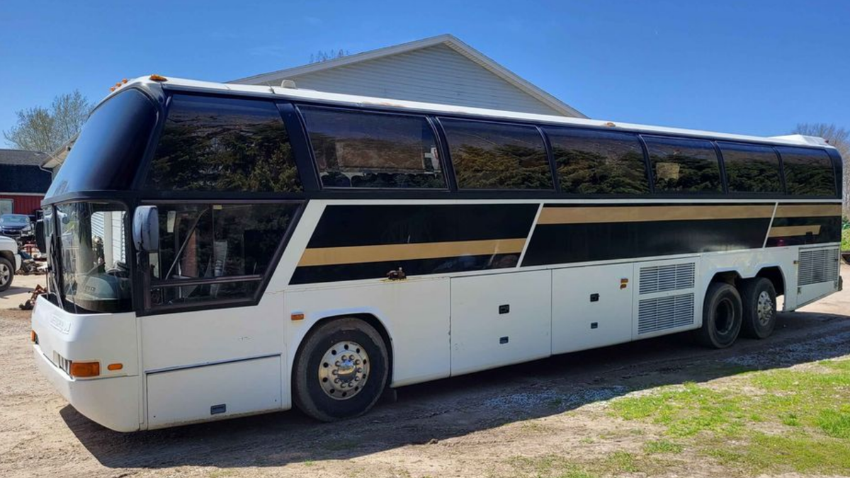 One of the Weirdest Buses to Grace American Roads Has Popped up for Sale in Michigan