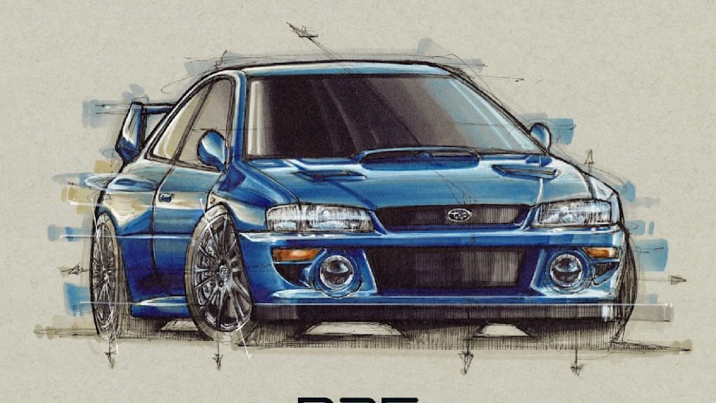 Prodrive P25 will be a modern homage to the Subaru 22B