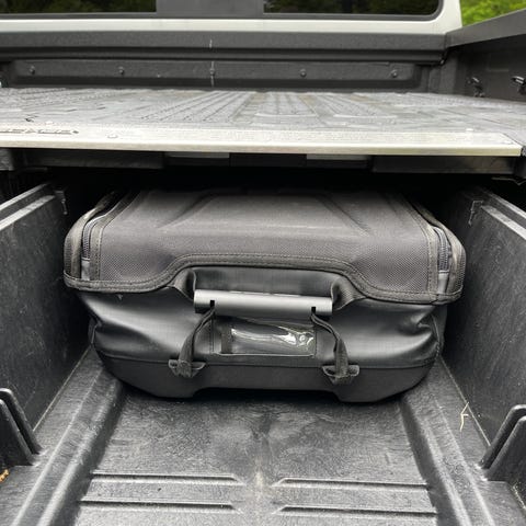 decked pickup truck bed drawer system