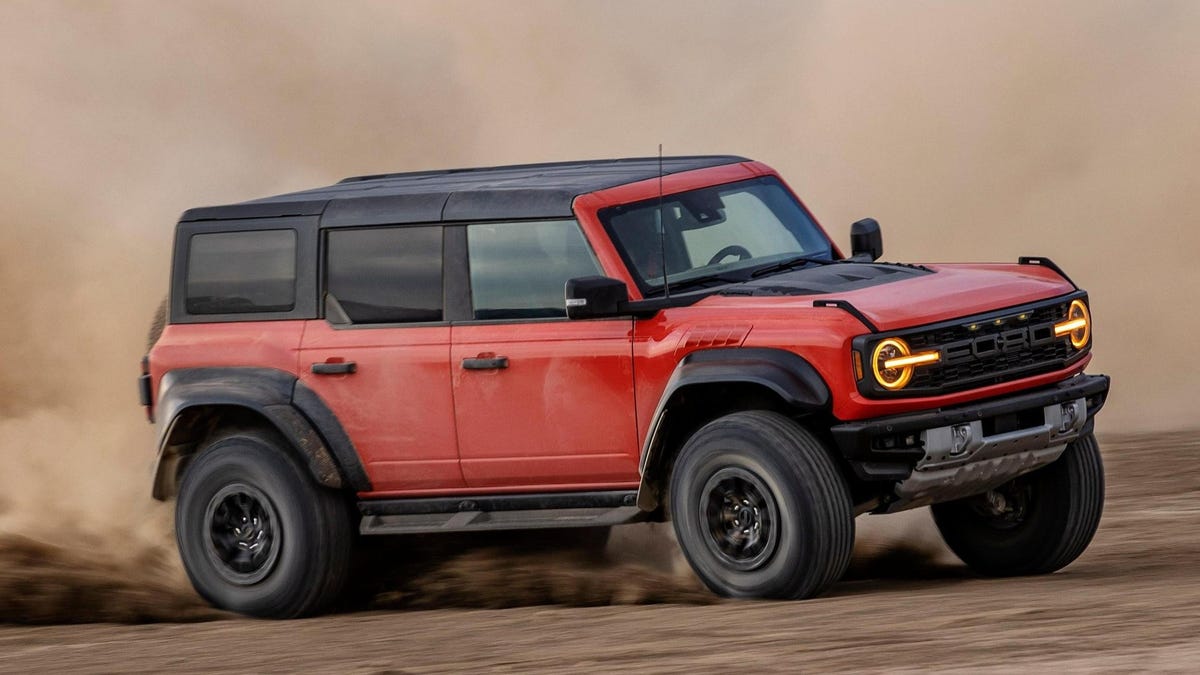 The Ford Bronco Raptor Is Going To Be Thirsty