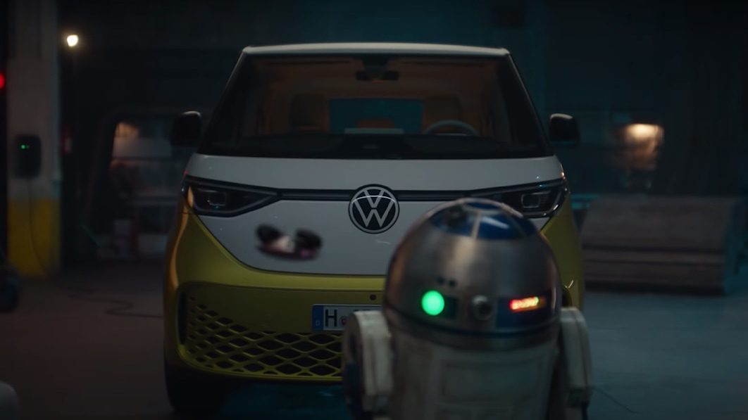 Volkswagen ID. Buzz meets Star Wars droids in 'Obi-Wan Kenobi' tie-in